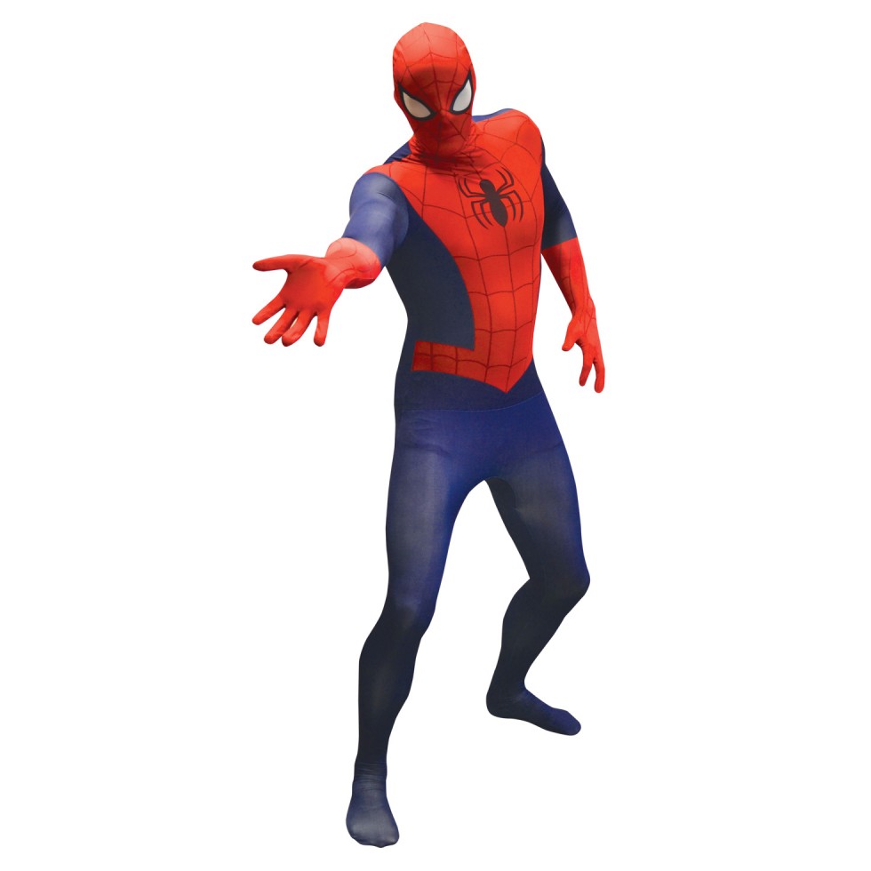 morph karnevaali Spiderman-asu