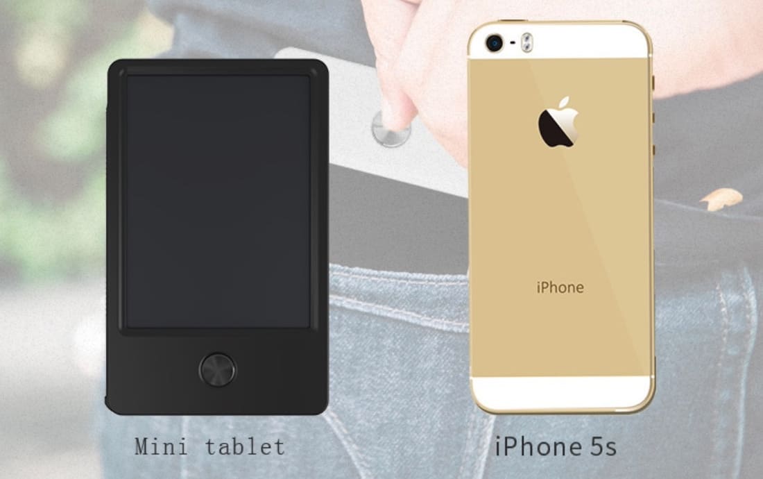 Minimitat, kuten matkapuhelimesi - Taskullinen LCD-pöytä