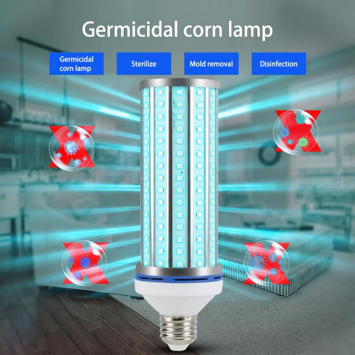 led-UV-lamppu desinfiointia varten