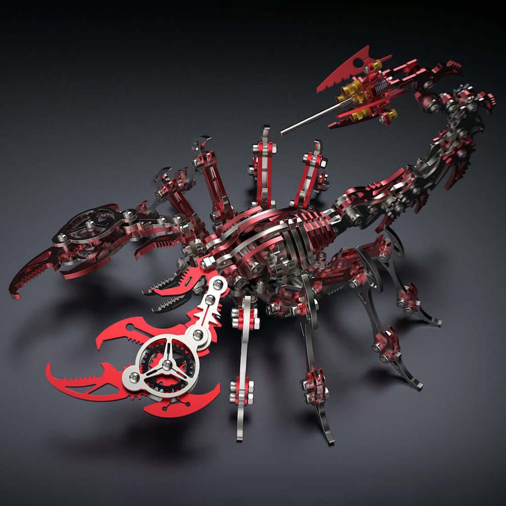 3D palapeli skorpioni 3D ainutlaatuinen palapeli valmistettu metallista palapelit