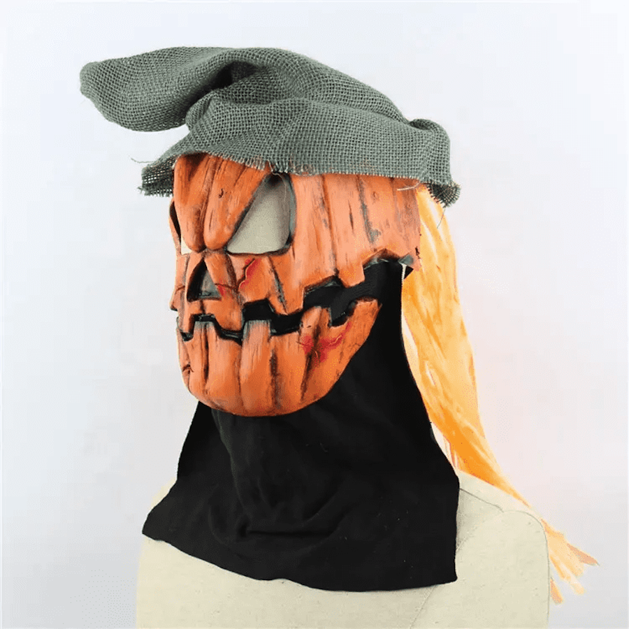Halloween kurpitsan pelottava naamio