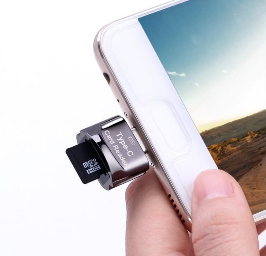 usb-c micro SD -kortinlukija matkapuhelimelle