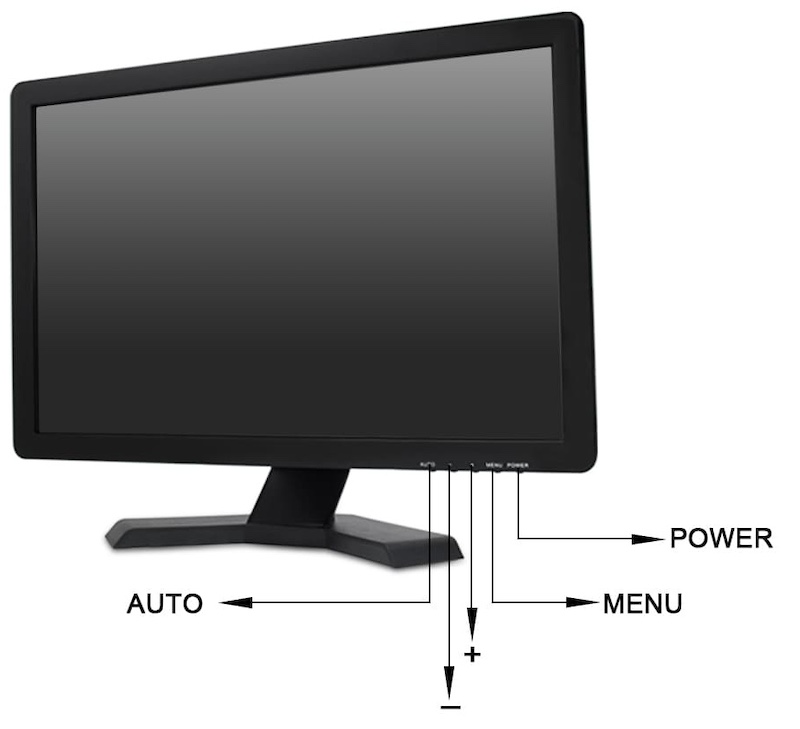 bnc-näyttö 19 tuuman Active Matrix TFT -LCD-näyttö