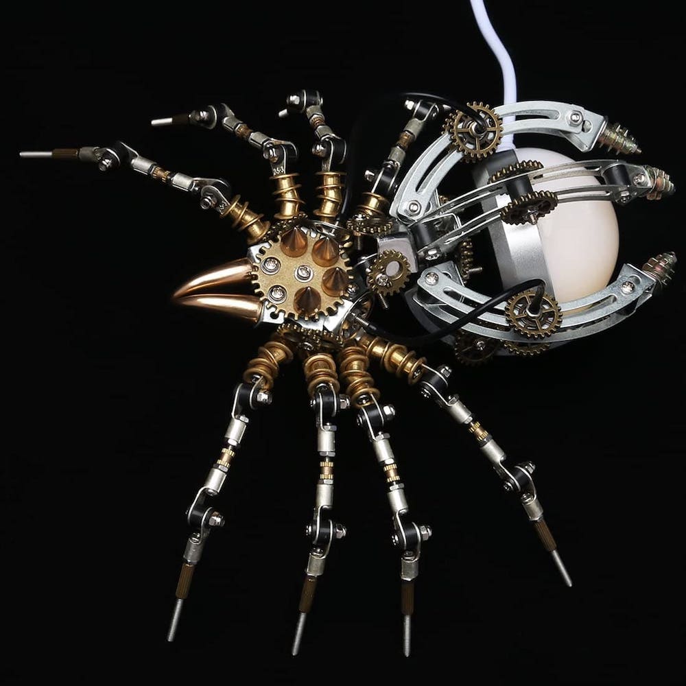 3D metallinen palapeli hämähäkki