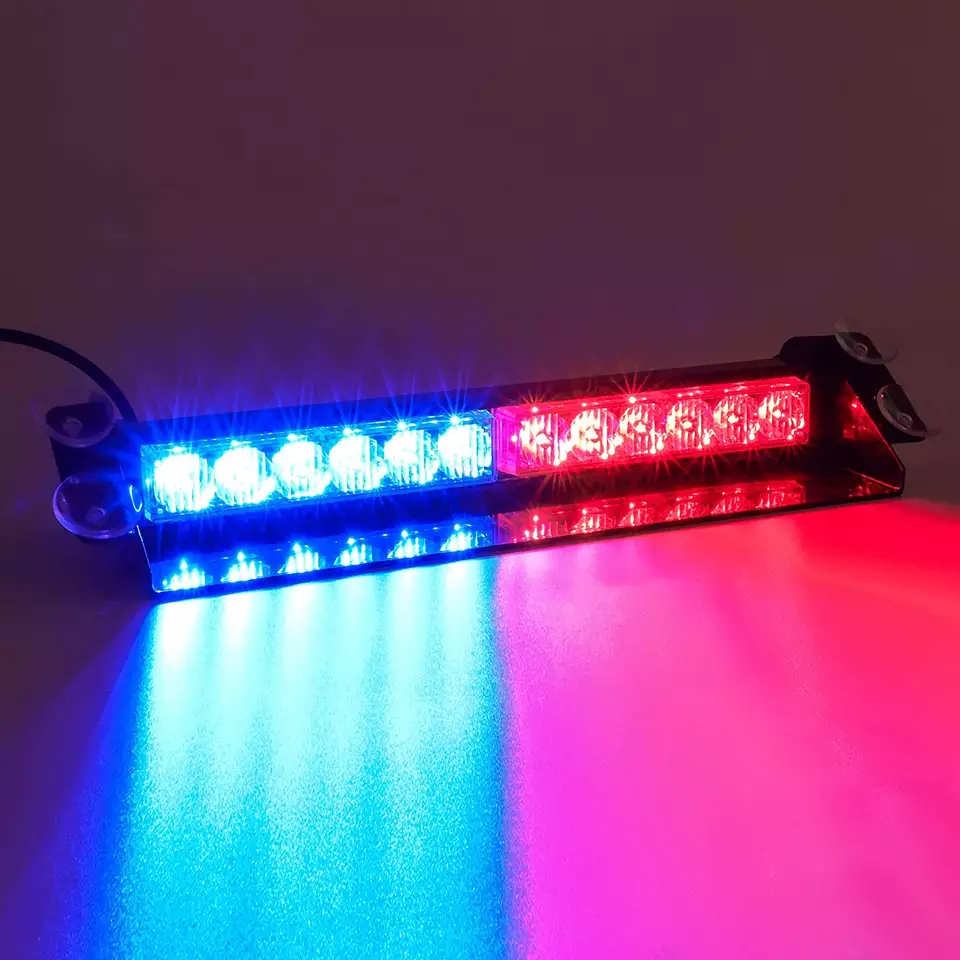 Vilkkuvat LED-vilkkumajakat (valot) autoon, jossa on mahdollisuus vaihtaa värejä ja vilkkumistapoja