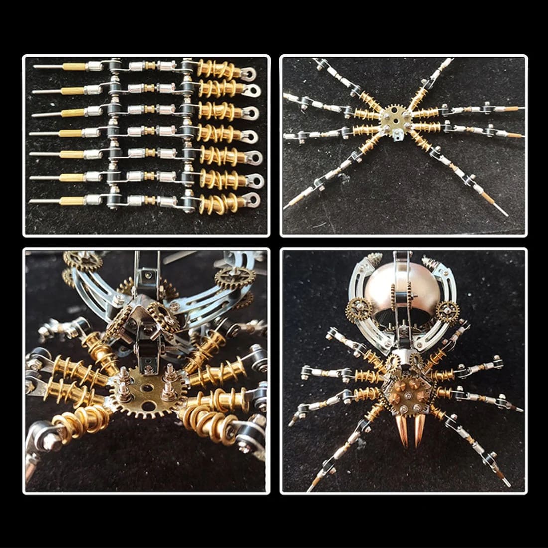 3D metallinen palapeli hämähäkki