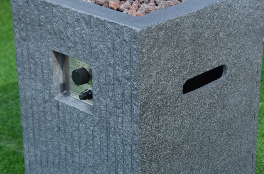 firepit moderni betoni propaanikaasu