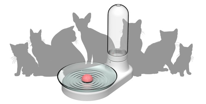 vesisäiliö kissan tarjottimelle automaattinen
