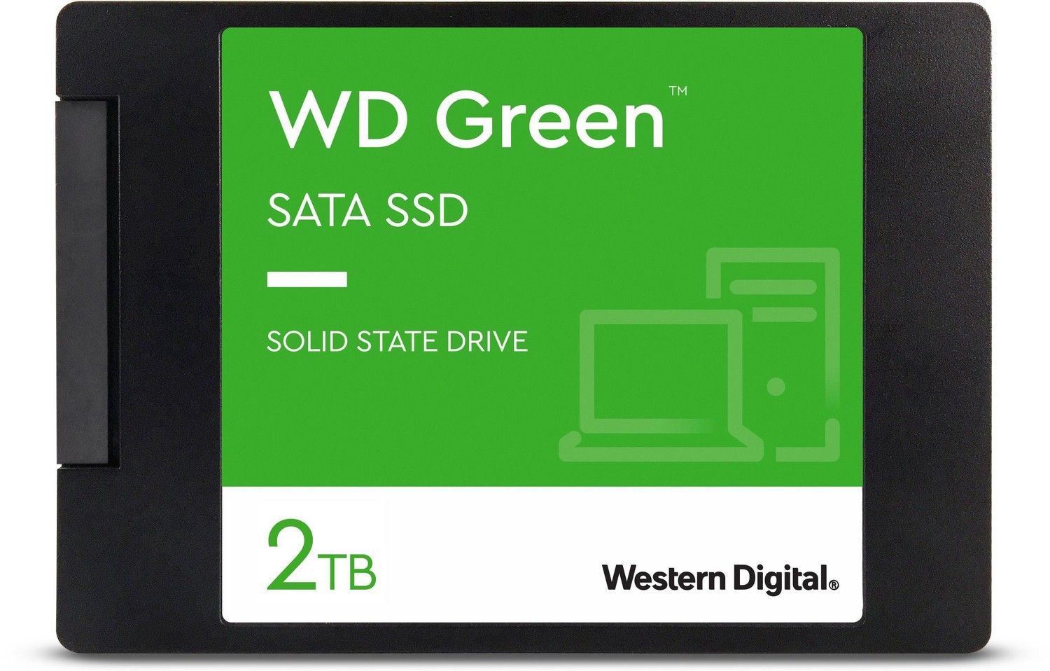 SSD-levy - WD Green SSD 2TB