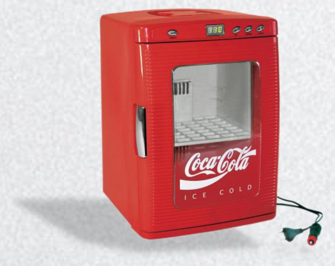 retro mini cooler jääkaappi jääkaappi punainen coca cola